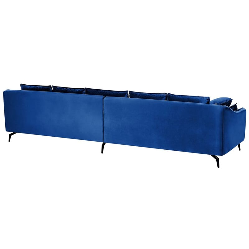 4-sits soffa Aure - Blå - Möbler - Vardagsrum - Soffor - Sammetssoffor