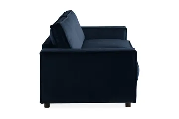 Cloudia Sammetssoffa 4-sits - Blå - Möbler - Vardagsrum - Soffor - 4-sits soffor