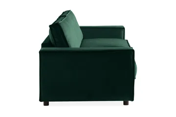Cloudia Sammetssoffa 4-sits - Grön - Möbler - Vardagsrum - Soffor - 4-sits soffor