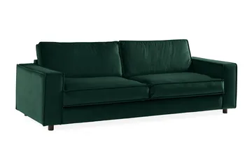 Cloudia Sammetssoffa 4-sits - Grön - Möbler - Vardagsrum - Soffor - 4-sits soffor