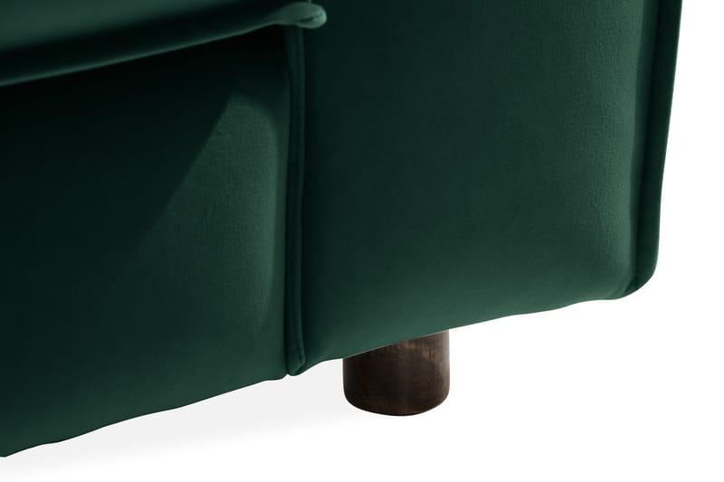 Cloudia Sammetssoffa 4-sits - Grön - Möbler - Vardagsrum - Soffor - 4-sits soffor