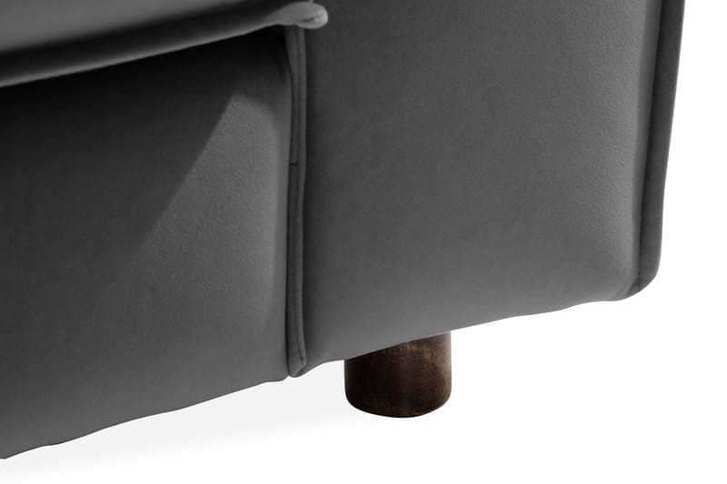 Cloudia Sammetssoffa 4-sits - Ljusgrå - Möbler - Vardagsrum - Soffor - 4-sits soffor