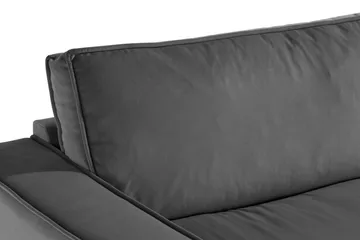 Cloudia Sammetssoffa 4-sits - Ljusgrå - Möbler - Vardagsrum - Soffor - 4-sits soffor