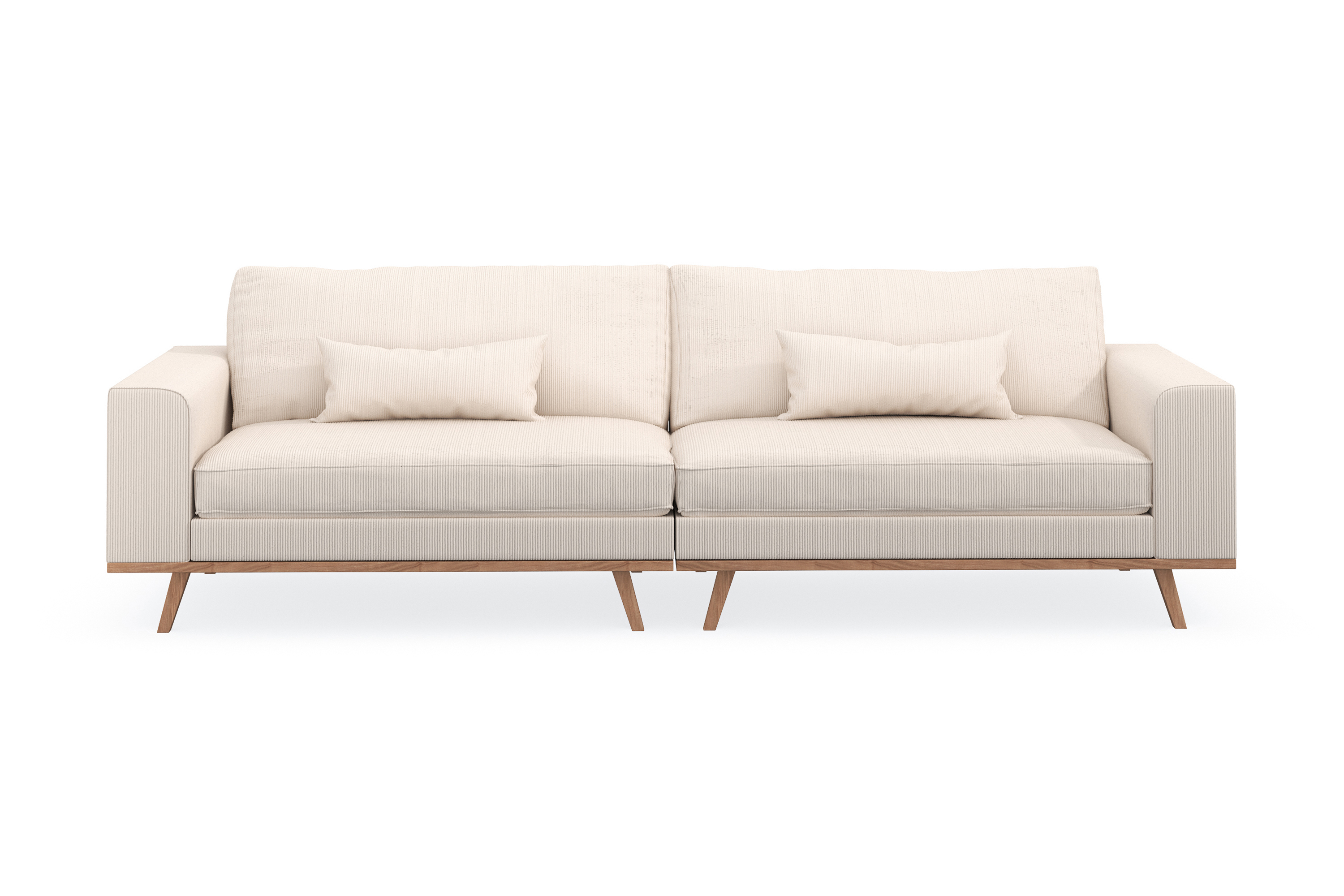 copenhagen 4-sits manchestersoffa - beige