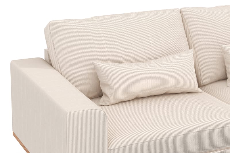Copenhagen 4-sits Manchestersoffa - Beige - Möbler - Vardagsrum - Soffor - 4-sits soffor