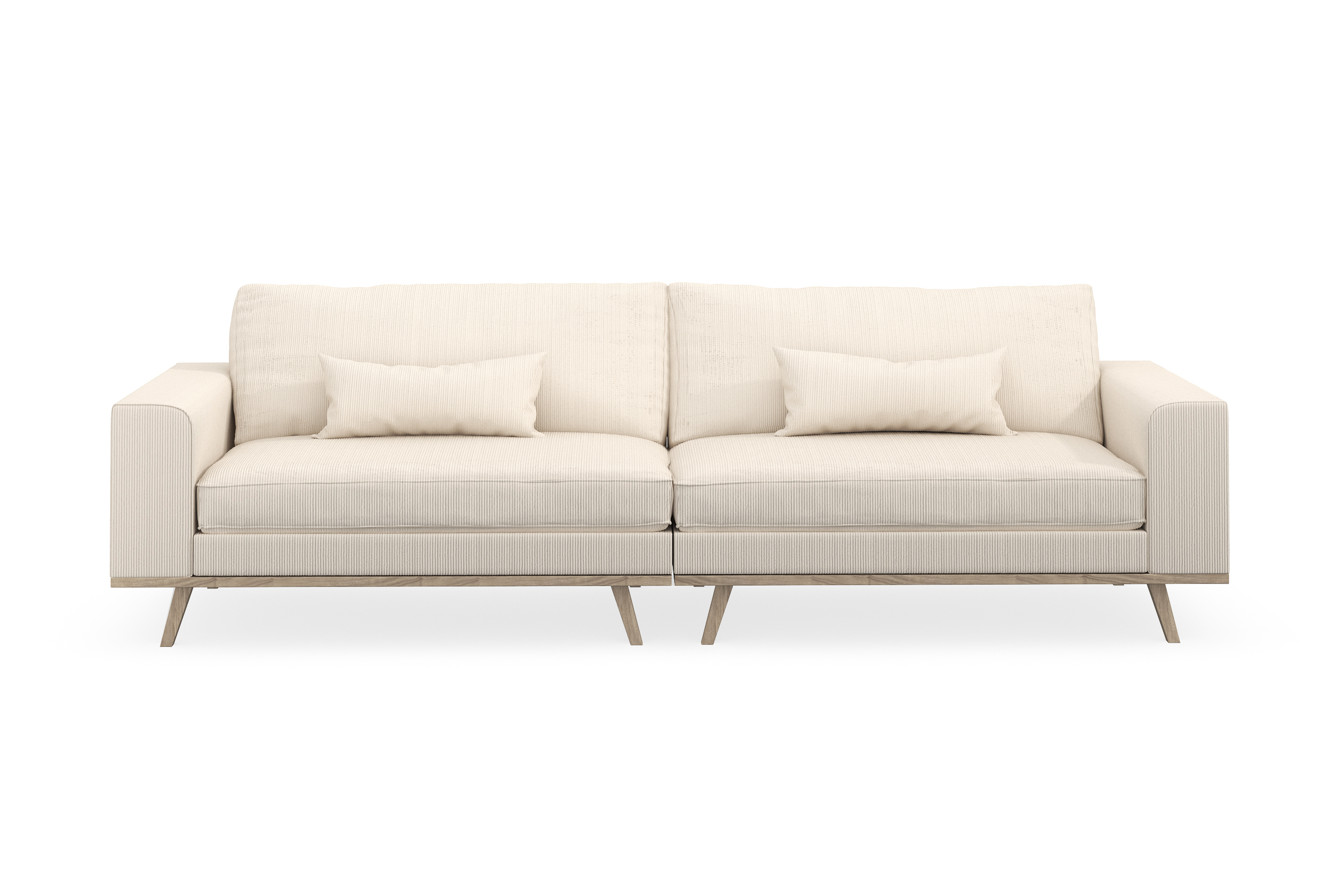 copenhagen 4-sits manchestersoffa - beige