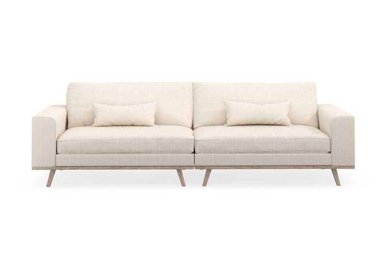 Copenhagen 4-sits Manchestersoffa - Beige - Möbler - Vardagsrum - Soffor - 4-sits soffor