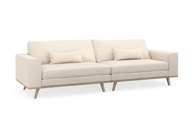 Copenhagen 4-sits Manchestersoffa - Beige - Möbler - Vardagsrum - Soffor - 4-sits soffor