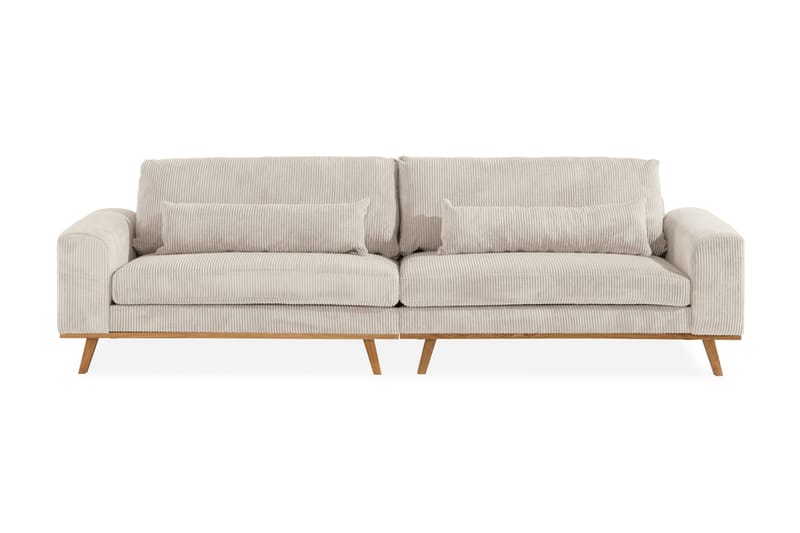 Copenhagen 4-sits Manchestersoffa - Beige - Möbler - Vardagsrum - Soffor - 4-sits soffor