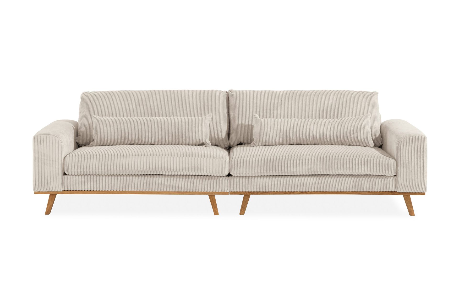 copenhagen 4-sits manchestersoffa - beige