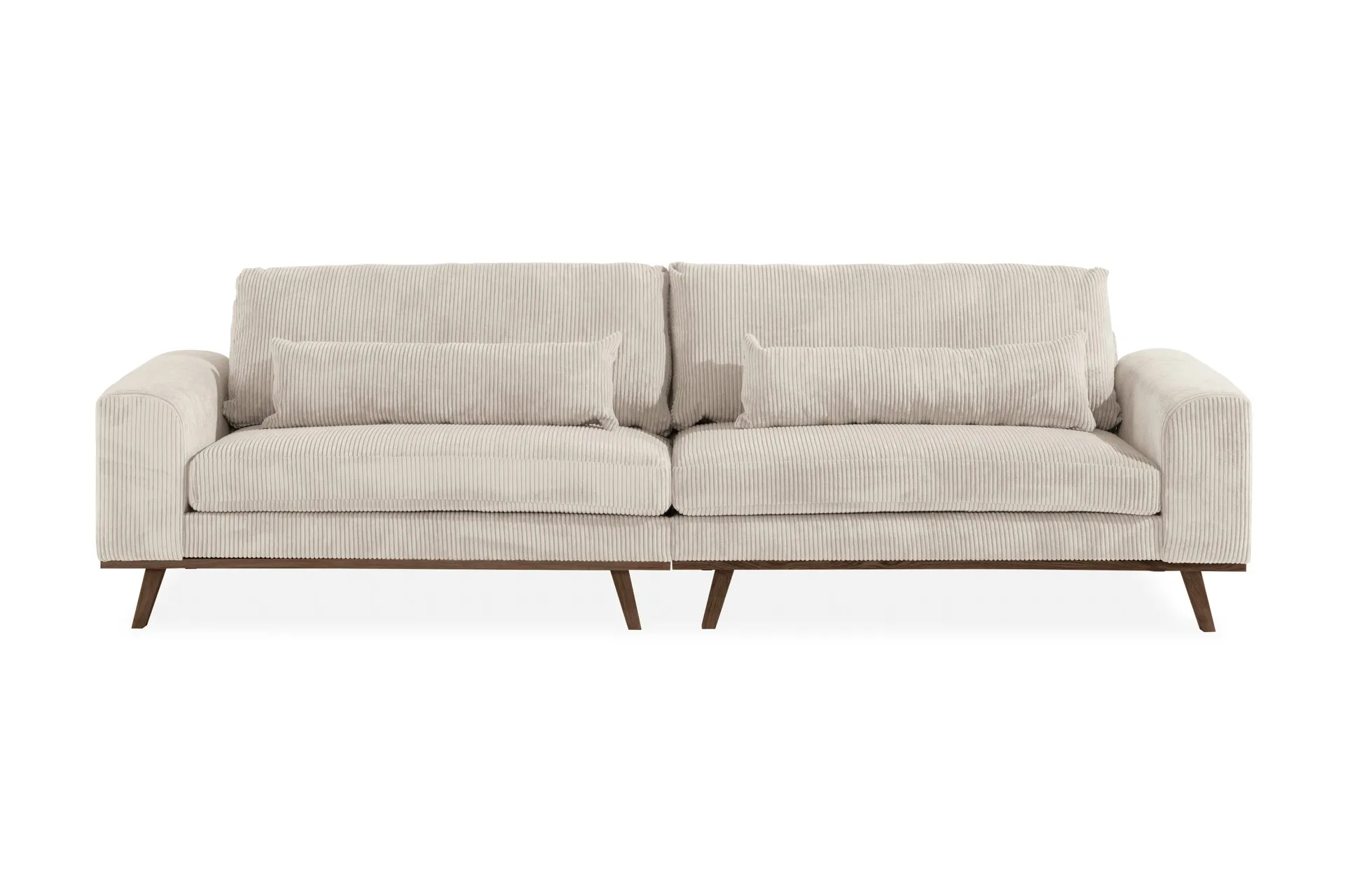 copenhagen 4-sits manchestersoffa - beige