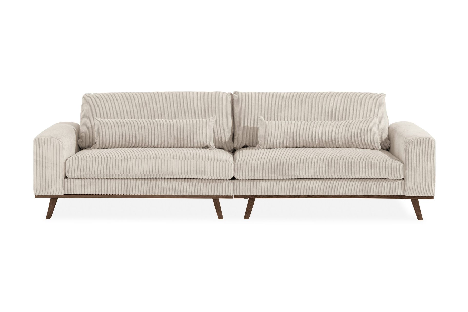 copenhagen 4-sits manchestersoffa - beige