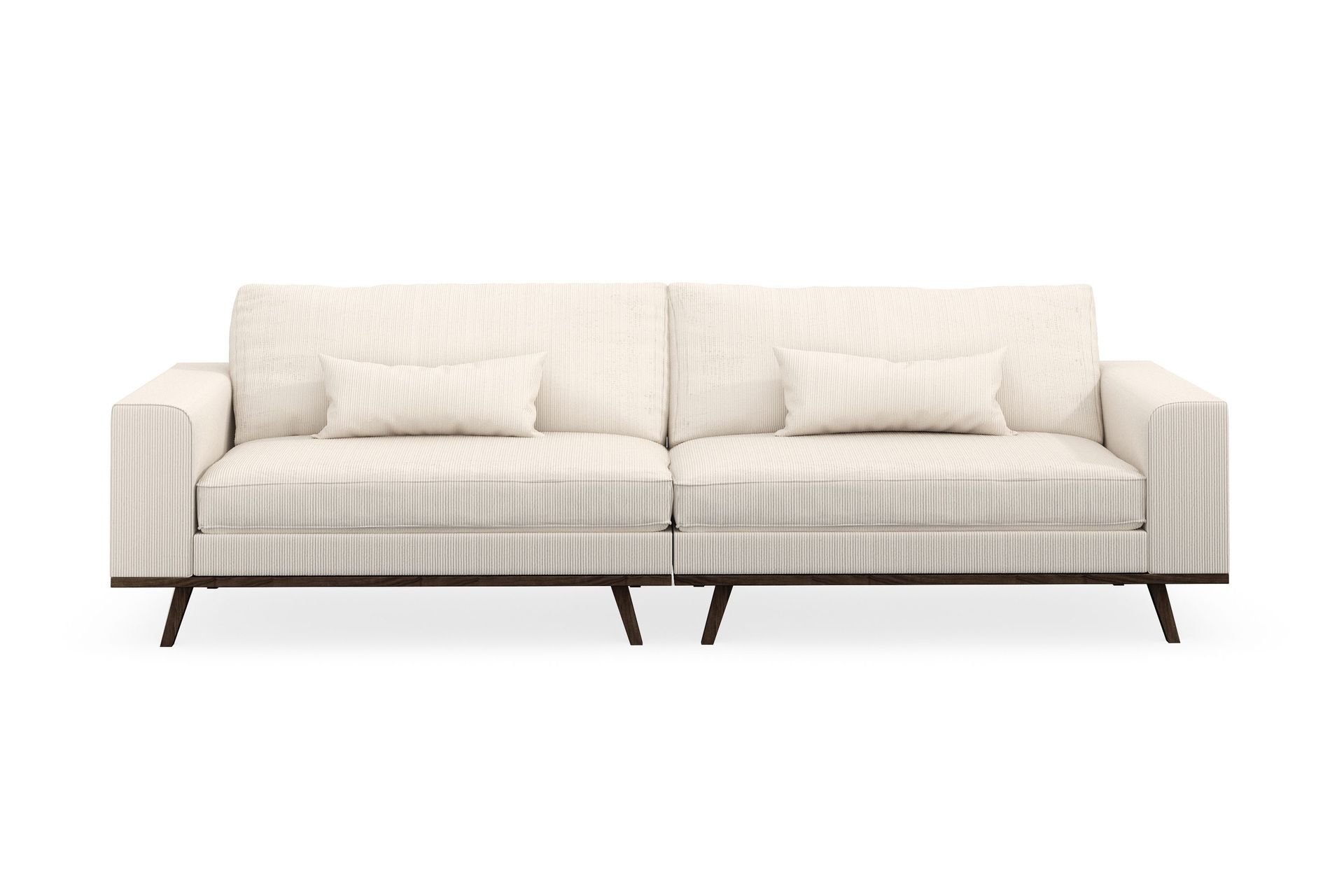 copenhagen 4-sits manchestersoffa - beige