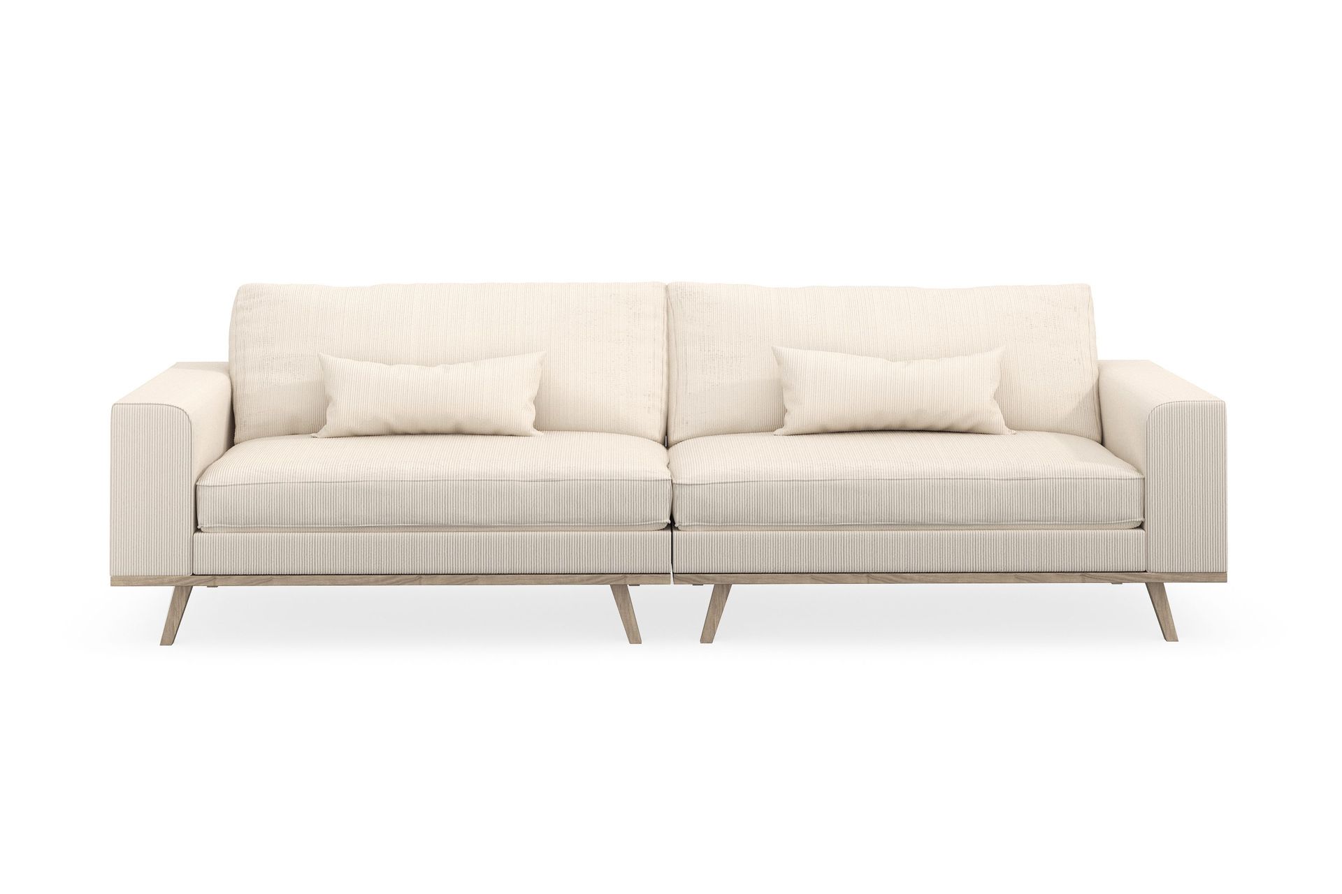 Copenhagen 4-sits Manchestersoffa - Beige