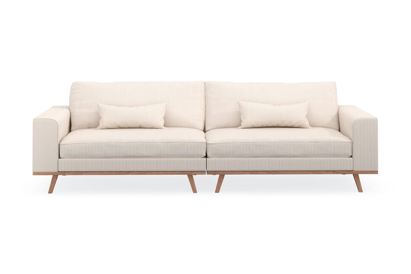Copenhagen 4-sits Manchestersoffa - Beige - Möbler - Vardagsrum - Soffor - 4-sits soffor