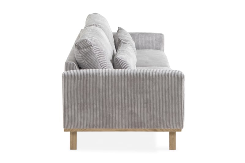 Copenhagen 4-sits Manchestersoffa - Ljusgrå - Möbler - Vardagsrum - Soffor - 4-sits soffor