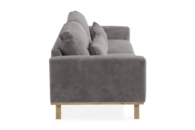 Copenhagen 4-sits Manchestersoffa - Mörkgrå - Möbler - Vardagsrum - Soffor - 4-sits soffor