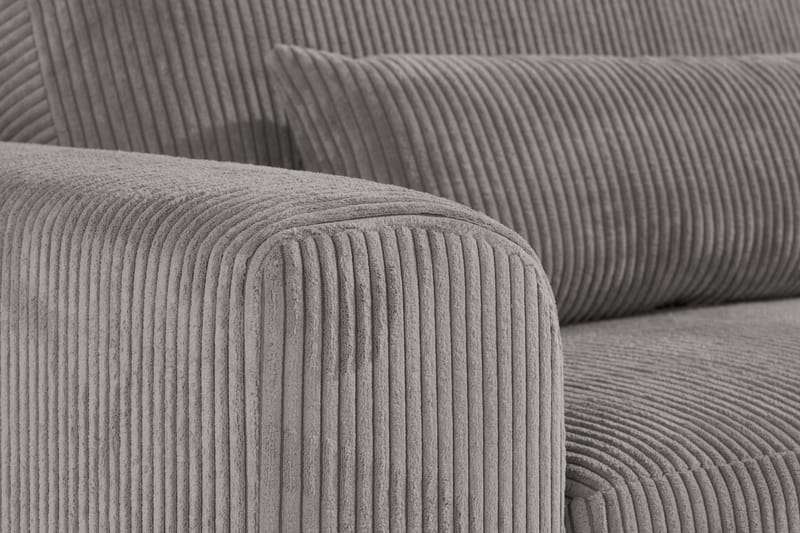 Copenhagen 4-sits Manchestersoffa - Mörkgrå - Möbler - Vardagsrum - Soffor - 4-sits soffor