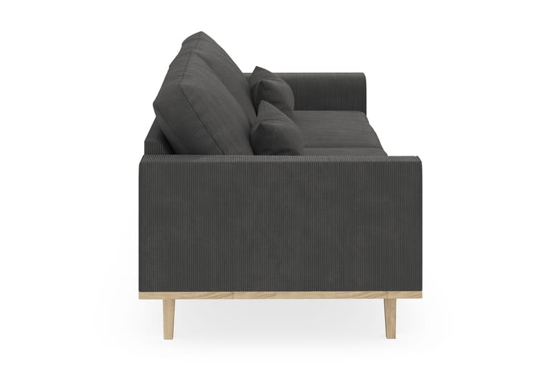 Copenhagen 4-sits Manchestersoffa - Mörkgrå - Möbler - Vardagsrum - Soffor - 4-sits soffor