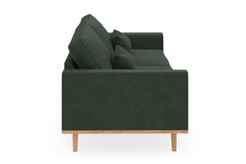 Copenhagen 4-sits Manchestersoffa - Mörkgrön - Möbler - Vardagsrum - Soffor - 4-sits soffor