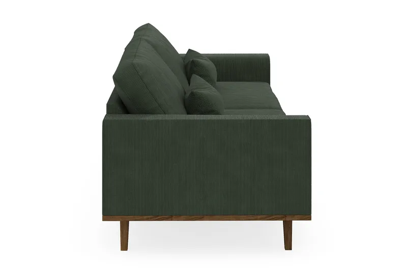 Copenhagen 4-sits Manchestersoffa - Mörkgrön - Möbler - Vardagsrum - Soffor - 4-sits soffor
