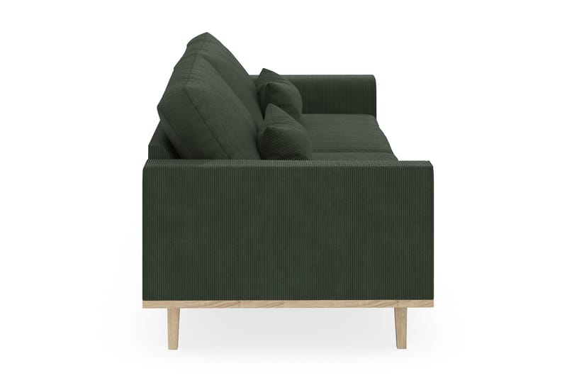 Copenhagen 4-sits Manchestersoffa - Mörkgrön - Möbler - Vardagsrum - Soffor - 4-sits soffor