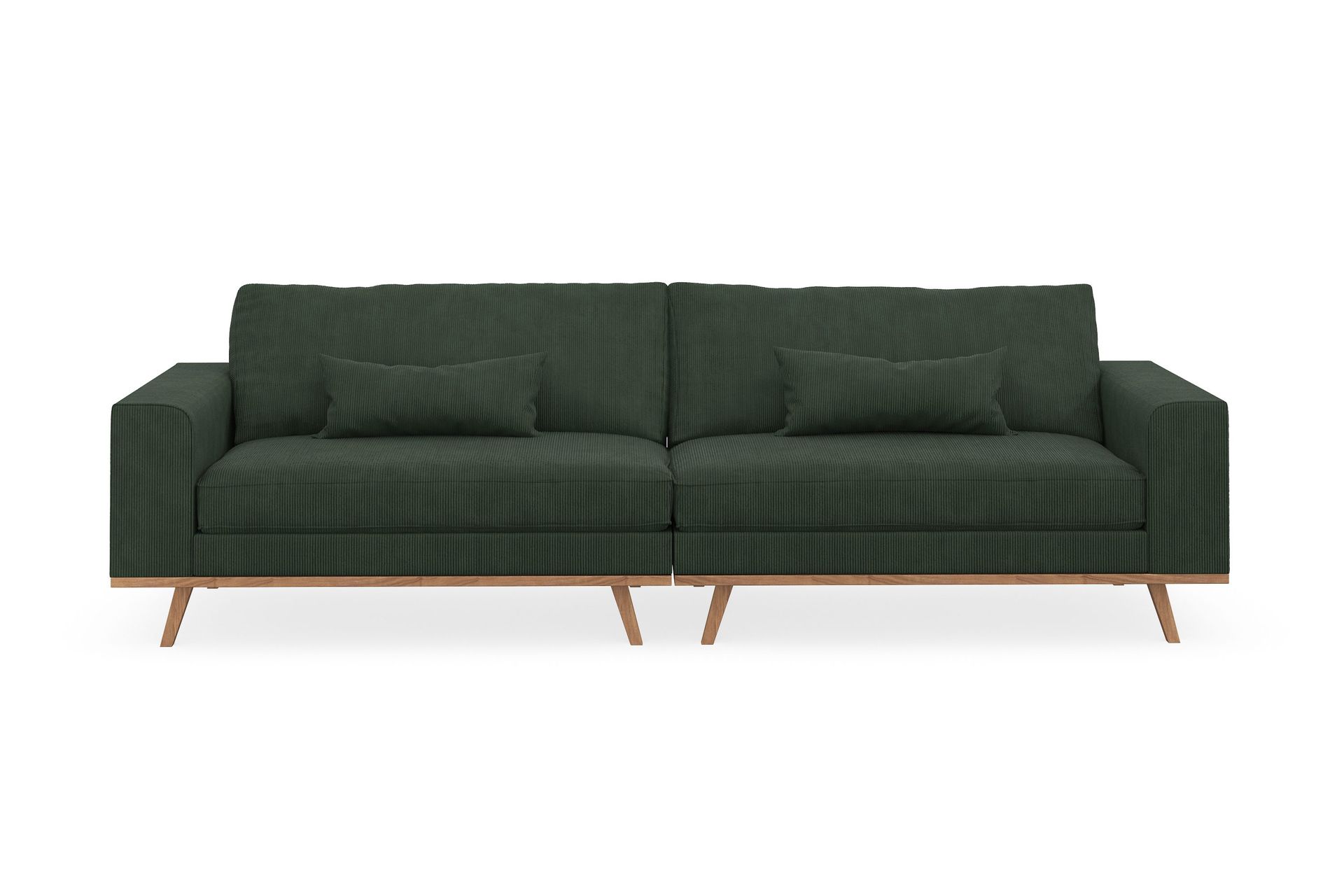 copenhagen 4-sits manchestersoffa - mörkgrön