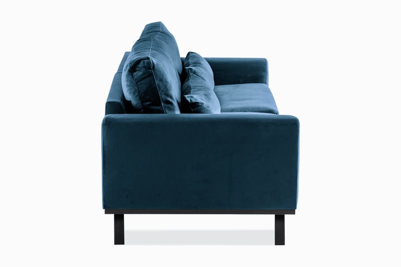 Copenhagen 4-sits Sammetssoffa - Blå - Möbler - Vardagsrum - Soffor - 4-sits soffor