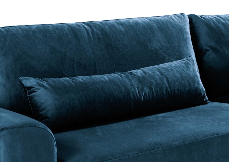 Copenhagen 4-sits Sammetssoffa - Blå - Möbler - Vardagsrum - Soffor - 4-sits soffor