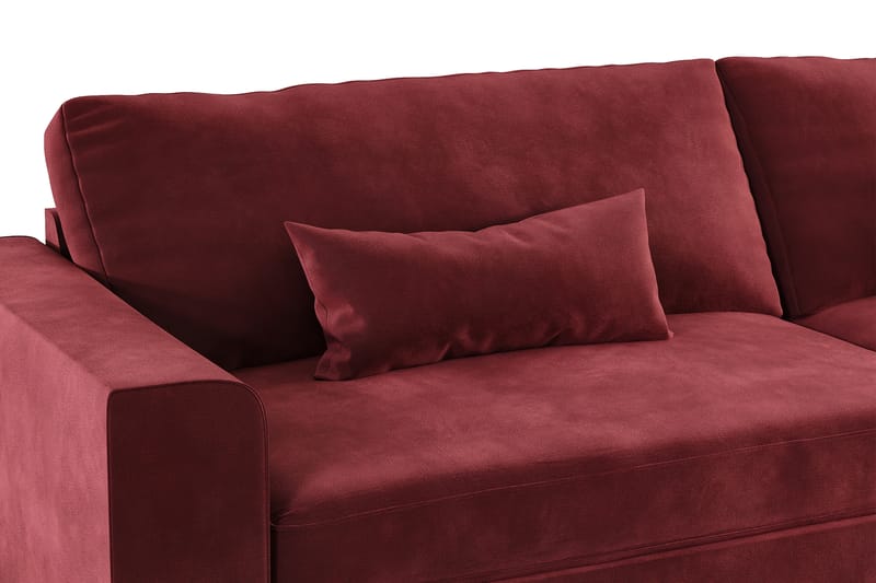 Copenhagen 4-sits Sammetssoffa - Lila - Möbler - Vardagsrum - Soffor - 4-sits soffor