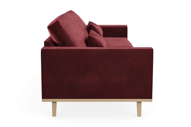 Copenhagen 4-sits Sammetssoffa - Lila - Möbler - Vardagsrum - Soffor - 4-sits soffor