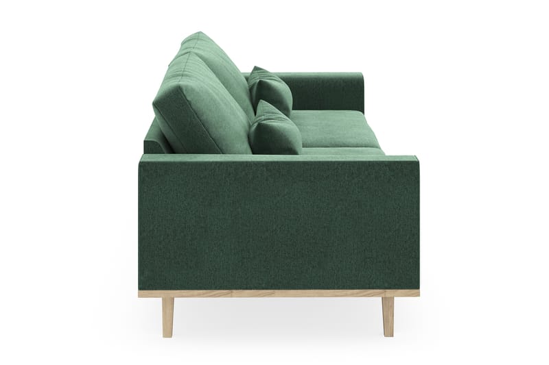 Copenhagen 4-sits Sammetssoffa - Mörkgrön - Möbler - Vardagsrum - Soffor - 4-sits soffor