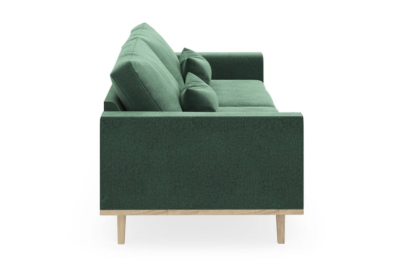 Copenhagen 4-sits Sammetssoffa - Mörkgrön - Möbler - Vardagsrum - Soffor - 4-sits soffor