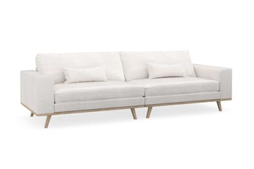 Copenhagen 4-sits Soffa i Bouclé - Vit - Möbler - Vardagsrum - Soffor - 4-sits soffor