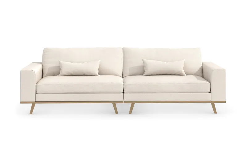 Copenhagen 4-sits Tygsoffa - Beige - Möbler - Vardagsrum - Soffor - 4-sits soffor