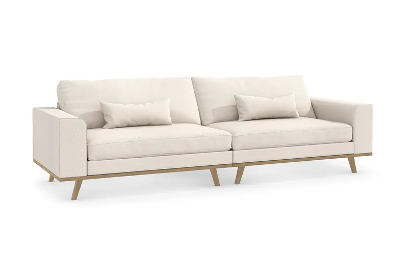 Copenhagen 4-sits Tygsoffa - Beige - Möbler - Vardagsrum - Soffor - 4-sits soffor