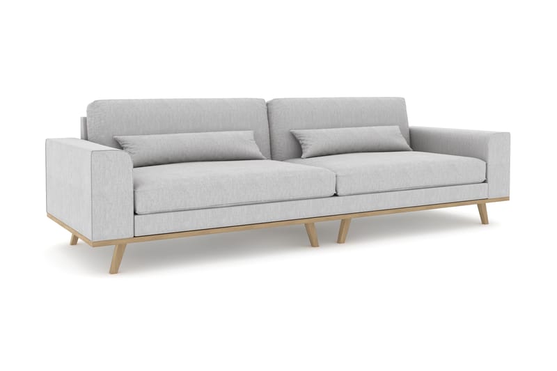Copenhagen 4-sits Tygsoffa - Grå - Möbler - Vardagsrum - Soffor - 4-sits soffor