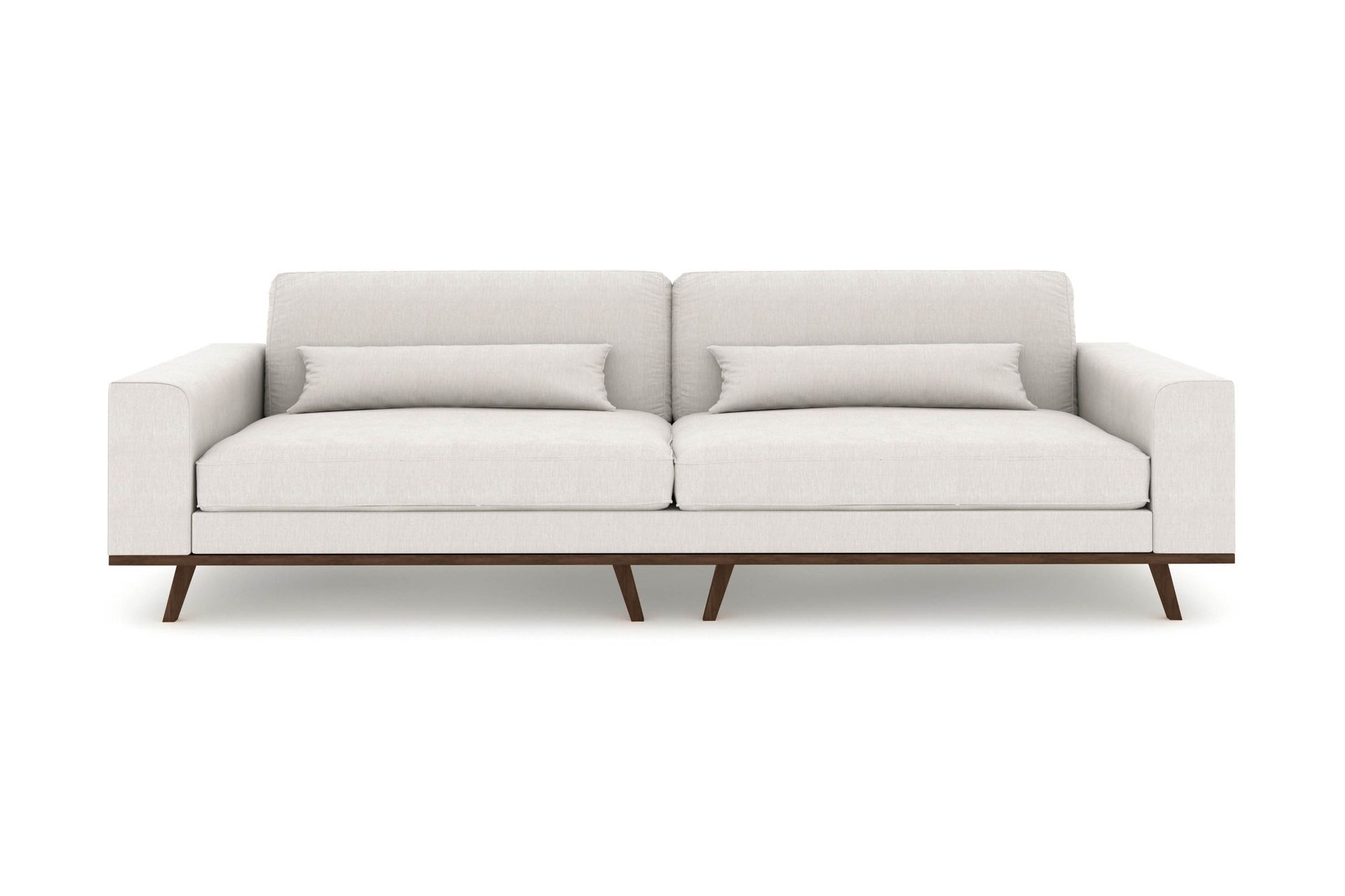 copenhagen 4-sits tygsoffa - ljusgrå