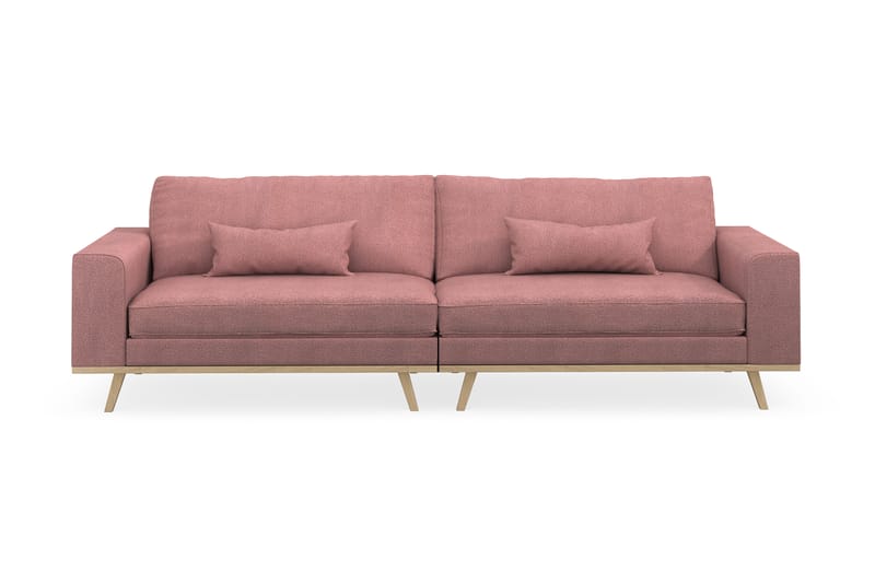 Copenhagen 4-sits Tygsoffa - Rosa - Möbler - Vardagsrum - Soffor - 4-sits soffor