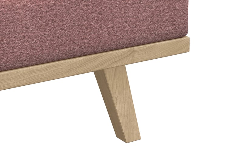 Copenhagen 4-sits Tygsoffa - Rosa - Möbler - Vardagsrum - Soffor - 4-sits soffor