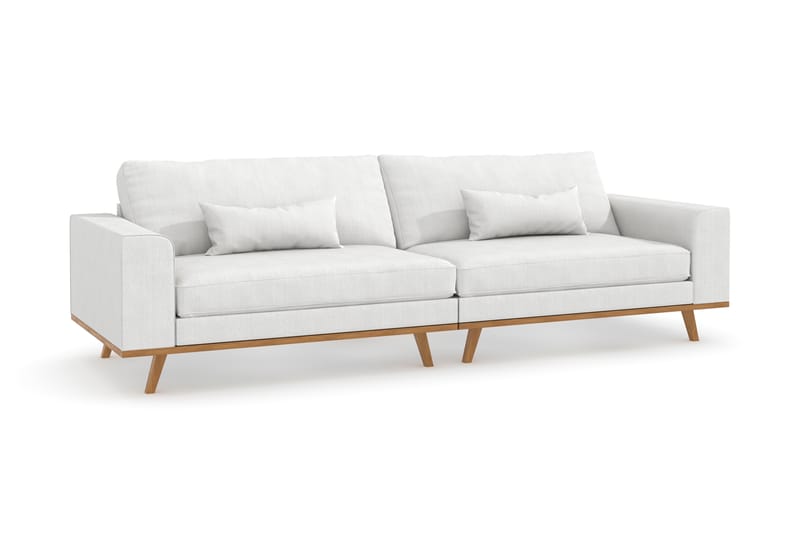 Copenhagen 4-sits Tygsoffa - Vit - Möbler - Vardagsrum - Soffor - 4-sits soffor