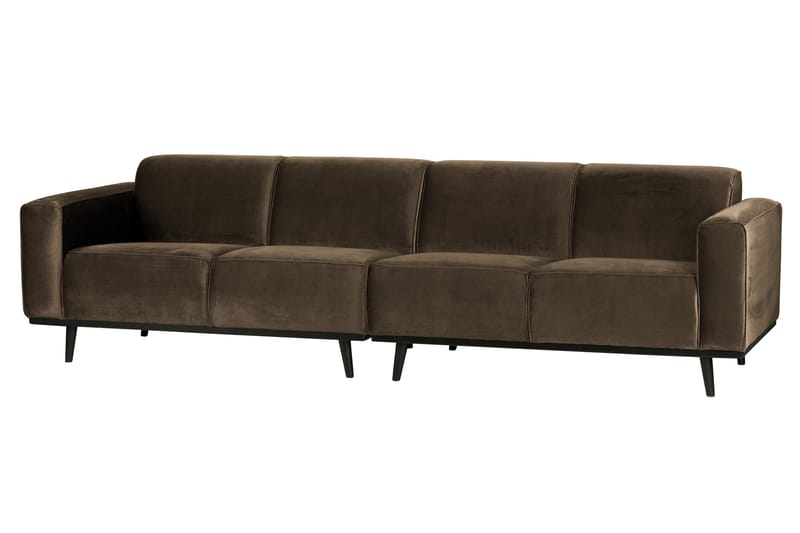 ESTADO 4-sits Sammetssoffa Large Taupe - Möbler - Vardagsrum - Soffor - 4-sits soffor