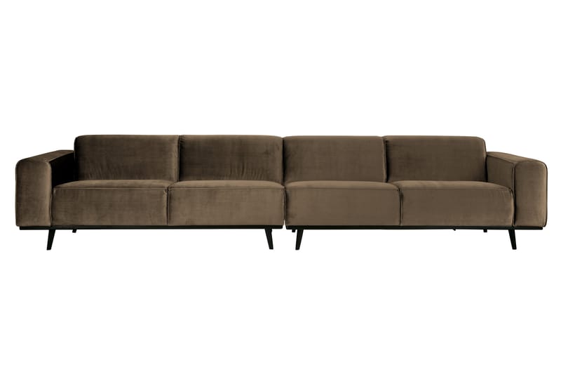 ESTADO 4-sits Sammetssoffa Large Taupe - Möbler - Vardagsrum - Soffor - 4-sits soffor