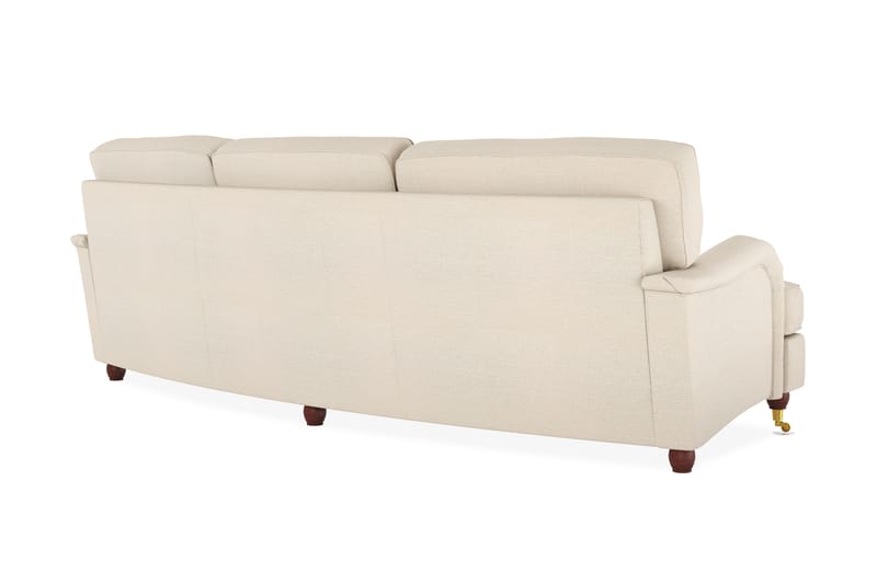 LYNN 4-sits Soffa Svängd Beige - 4-sits soffor - Howardsoffor