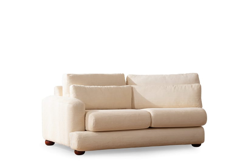 Madhan Svängd Soffa 4-sits Beige - Möbler - Vardagsrum - Soffor - 4-sits soffor