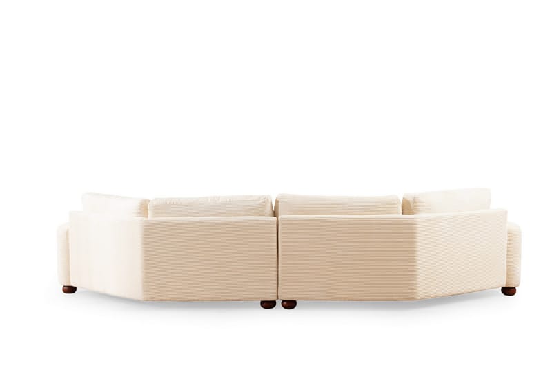 Madhan Svängd Soffa 4-sits Beige - Möbler - Vardagsrum - Soffor - 4-sits soffor