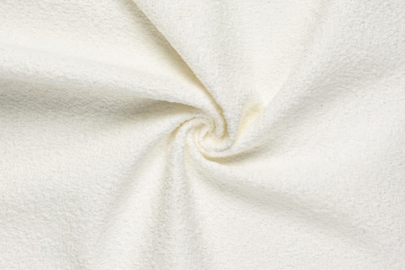 Menard 3-sits Djup Soffa i Bouclé 225 cm bred - Vit - Möbler - Vardagsrum - Soffor - 3-sits soffor