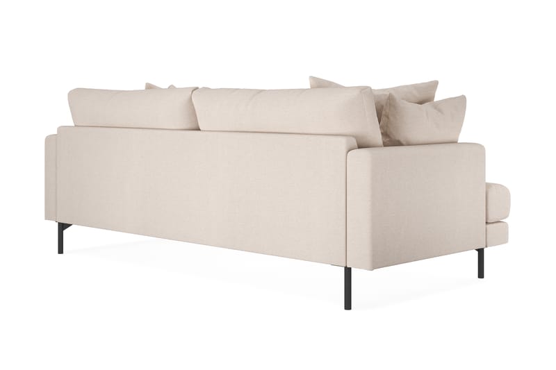 Menard 3-sits Djup Tygsoffa 225 cm bred - Beige - Möbler - Vardagsrum - Soffor - 3-sits soffor