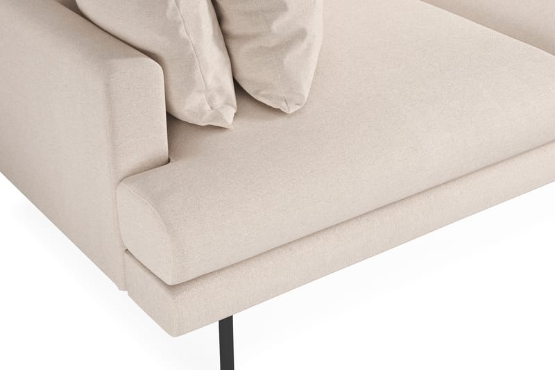 Menard 3-sits Djup Tygsoffa 225 cm bred - Beige - Möbler - Vardagsrum - Soffor - 3-sits soffor