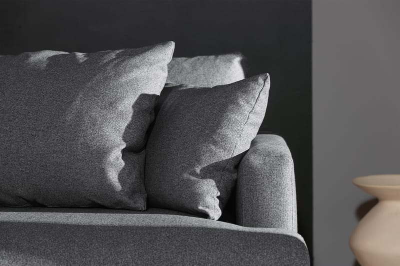 Menard 3-sits Djup Tygsoffa - Mörkgrå - Möbler - Vardagsrum - Soffor - 3-sits soffor